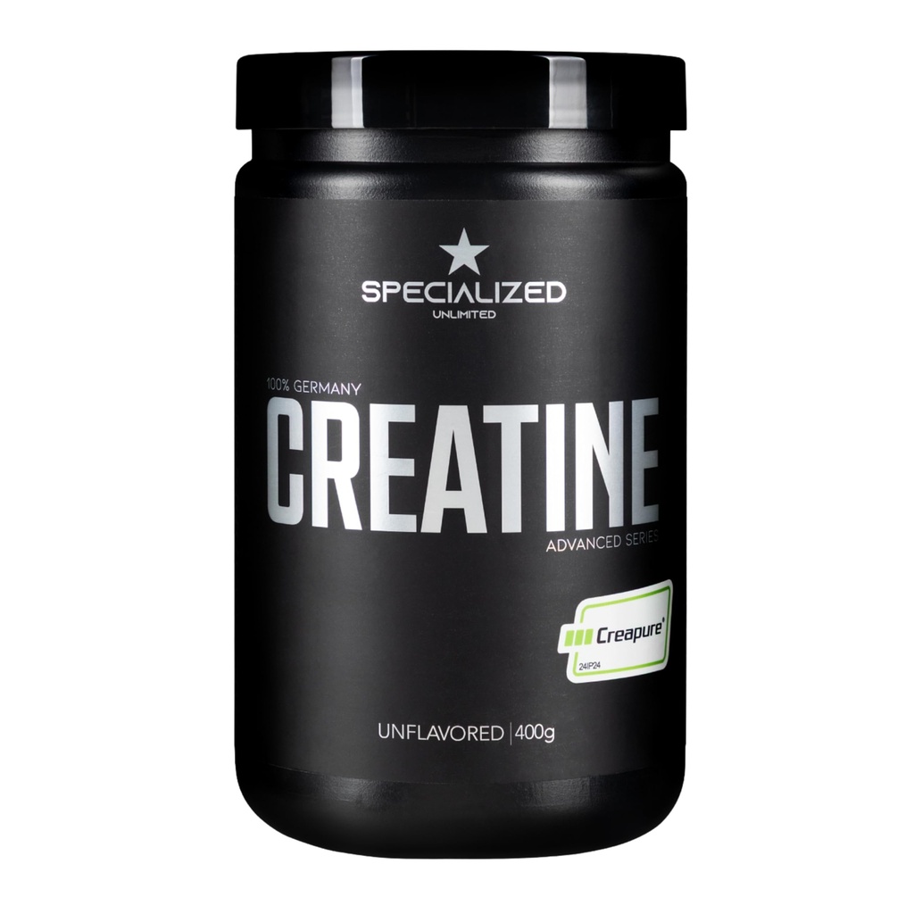 Creatine Monohydrate Powder – 400g (80 Servings) | Premium German CREAPURE | Micronized for Rapid Absorption | Unflavored | Lab-Tested | Vegan & Non-GMO