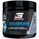 Granite Nutrition GigaBrain Nootropic Energy Powder – Cereboost, Alpha-GPC & ElevATP – Cognitive Focus Supplement for Sustained Energy & Performance – Blue Crush, 30 Servings