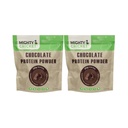 Mighty Cricket Protein Powder. 20g Clean Prebiotic Cricket Protein. No Sugar, Low Carbs, Gluten & Dairy Free. Keto & Paleo, 100% Natural Ingredients. Chocolate, 1 lb (Pack of 2)