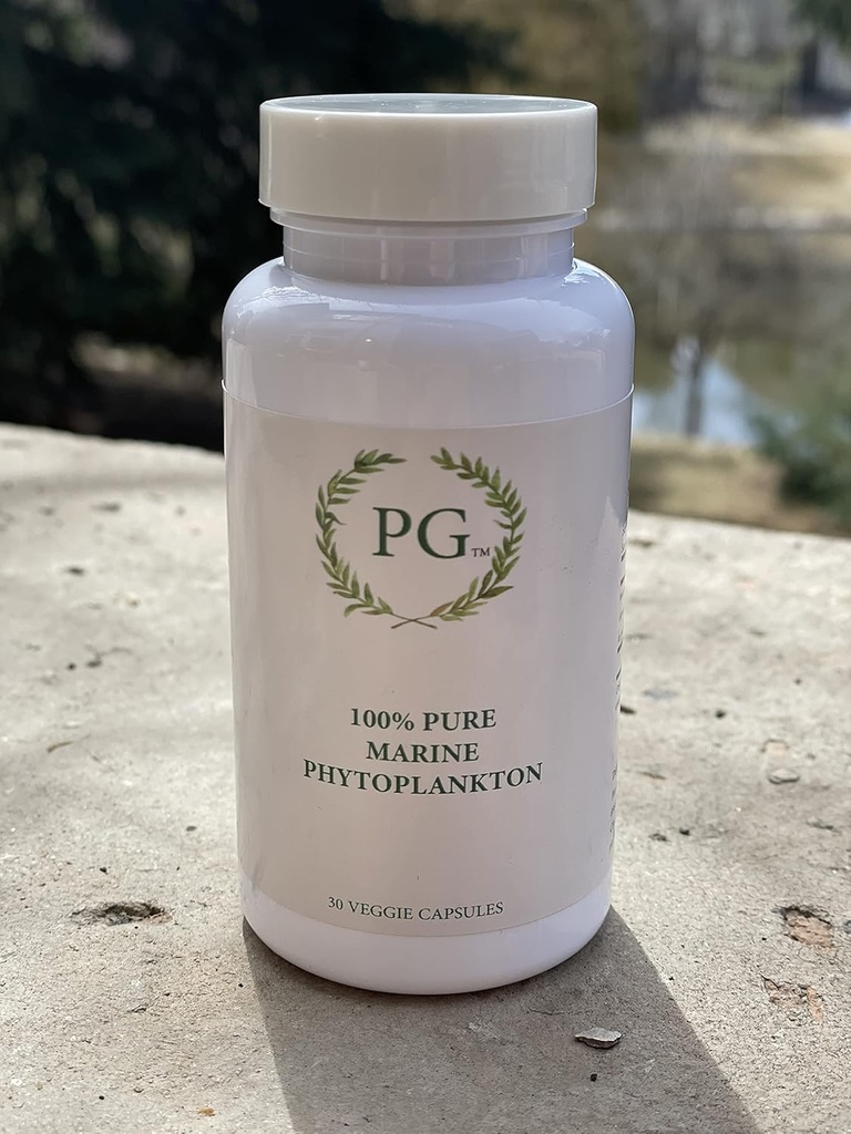 100% Pure Organic Marine Phytoplankton - High Yield Phytoplankton Enzyme - Contaminant Free Concentrated Powder, Vegan SUPERFOOD - 15g