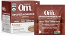OM MUSHROOM SUPERFOOD Coffee Blend - Organic Arabica with Lion 's Mane, Cordyceps, Reishi, Tyrkiet Tail & Ginkgo Biloba - Understøtter energi, Focus & Mental Clarity - Single Serve Pack (10 Greve)