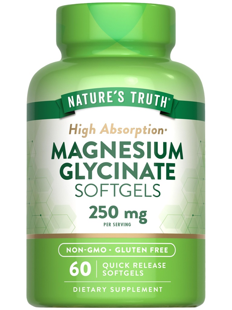 Nature 's Truth Magnesium Glycinate 250 mg