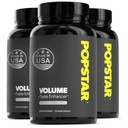 POPSTAR Labs Semaen Volume Booster - Mænds Semaen Health & Fertilitet Supplement - Læge Formuleret til at øge belastning Volumen - Made in USA - Non- GMO, Organic, Vegan - 360 Kapsler - (3 måneder Tilgang)