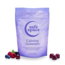 Safe Space Calming Gummies – Stress Relief with Ashwagandha, L-Theanine, Magnesium & Lemon Balm – Relaxation & Sleep Support – from ASMR – Vegan (60 Count)