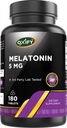 Oxify Melatonin 5 mg | 180 Tablets | Gluten-Free, Non-GMO | Supplement Made in USA
