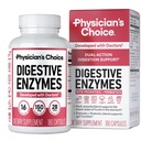 Lægens CHOICE Digitale enzymer - Multi Enzymer, Organic Prebiotics & Probiotika til fordøjelsessygdomme & Gut Sundhed - Meal Time discomfort Relief & Bloating - Dual Action Approach - 180 CT