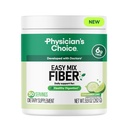 Physician's CHOICE Easy Mix Fiber for GLP-1 Support - No Grit - Daily Prebiotic Soluble Fiber Powder Supplement for Women and Men - Cucumber Lime - 30 Servings
