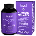 WellPath Cortisol Manager for Women with KSM-66 Ashwagandha, L-Theanine & Magnesium Glycinate - Stress, Sleep & Calm Focus Cortisol Supplement for Women - 11-in-1 Adaptogen Blend, Vegan, 60 Ct