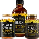 Maju Superfoods Black Seed Oil 3- in-1 Bundle, Gummies, Kapsler, & Væske