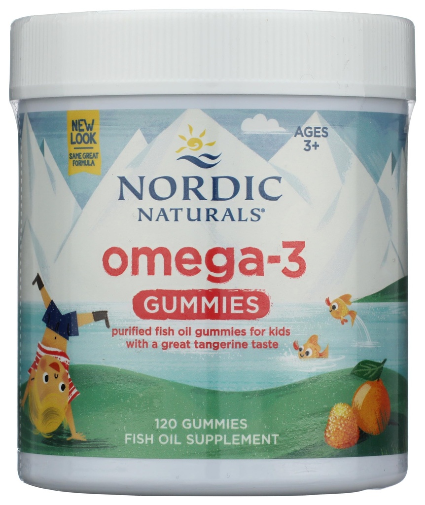 Nordic Naturals Nordic Omega 3 Gummies, 120 CT