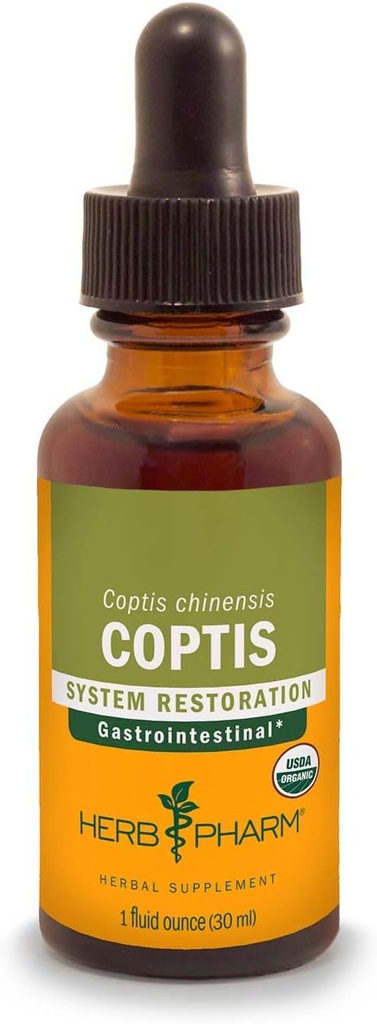 Herb Pharm Coptis flydende ekstrakt til fordøjelsesstøtte, 1 Fl oz