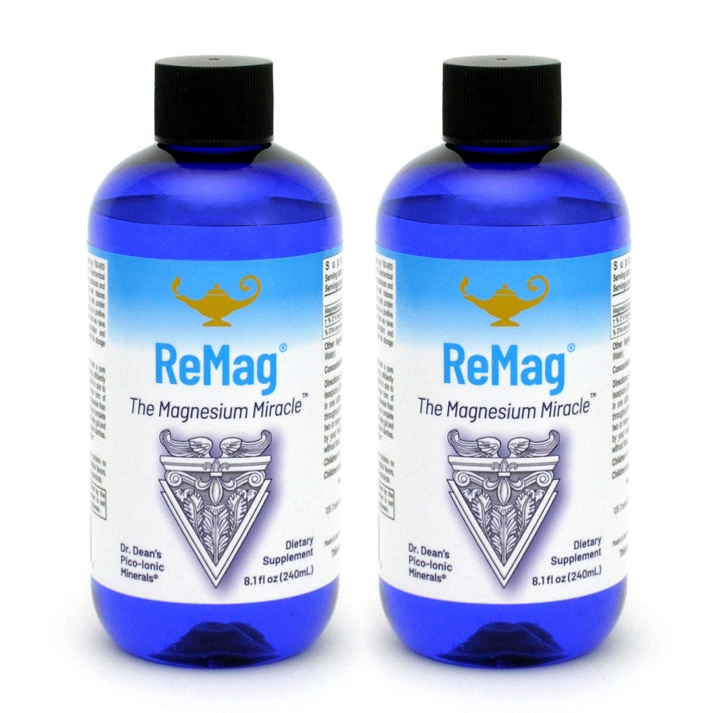 RnA ReSet ReMag - Høj Absorption Magnesiumchloridvæske, 8.1 Fl Oz (2- Pack)