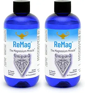 RnA ReSet ReMag - Høj Absorption Magnesiumchloridvæske, 8.1 Fl Oz (2- Pack)