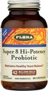Flora - Super 8 Hi- Potency Probiotic - Daily Probiotic for Gut & Digestive Health - 42 Billion CFU - Indeholder Lactobacillus & Bifidobacterium Sprains - Hold nedkølet - 60 Kapsler