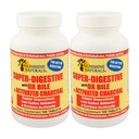 Sunshine Naturals Super fordøjelsestillæg. Ox Bile & Aktiveret kul til fordøjelsesstøtte, Bloating Relief, Gut Cleanse, Nutrient Absorption, og Samlet Wellness. 100 tabletter. Pakning med 2