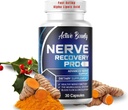 Nerve Recovery Pro - Nerve Support Supplement med Alpha Lipoic Acid, Gurkemeje & Acetyl- L - Carnitin - Understøtter sund nerve funktion, cirkulering og blodgennemstrømning - 30 kapsler - 1 pakke