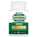 1200MG Vitamin E Tocotrienoler Liposomal Tocotrienoler Supplement med Phosphatidylcholin, 95% Delta- tocotrienoler og 5% Gamma- tocotrienoler, High Absorption for Heart, Brain Function 60 Kapsler