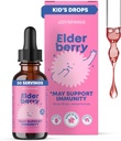 JoySpring Elderberry til Toddlers & Kids immunsupportvæske (1 fl oz)