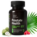 Prostate Health Supplement to Promote Urinary Tract Function - 850mg Per Serving - 60 Count - DHT Blocker Hair Vitamin - Vegan, Non-GMO Capsules (60 Count (Pack of 1))