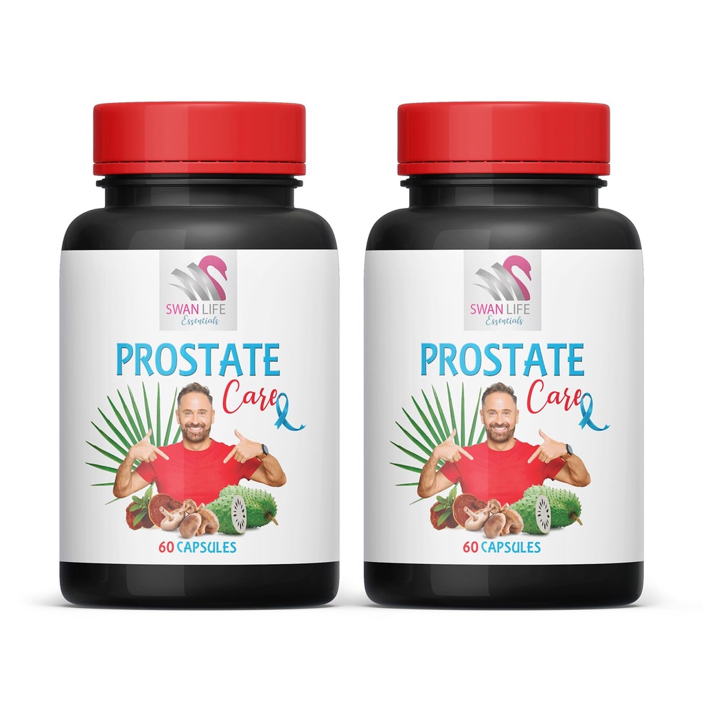 stinging nettle leaf - PROSTATE SUPPORT PILLS - saw palmetto for men hair growth, saw palmetto for prostate, nettle for hair growth, nettle leaf tea, nettle leaf tea for hair growth 2 Bottle 120 Caps
