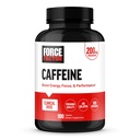 Force Factor Caffeine Pills 200mg, Boost Energy, Focus, Strength, and Performance, Premium Quality Tablets, Energy Support Supplement, 100 Tablets