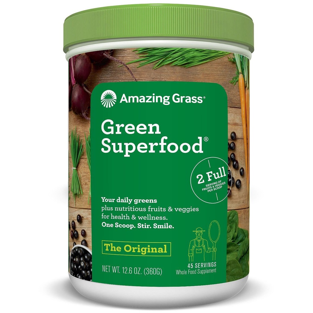 Amazing Grass Green Superfood, Original, 12,6 Ounce