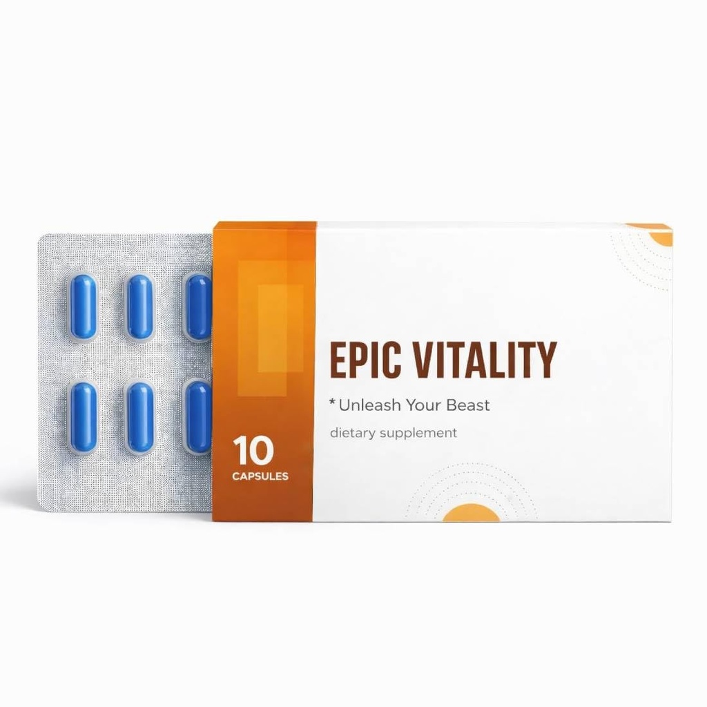 Daily Energy & Wellness Support for Active Lifestyles – Endurance and Vitality (10 Count) Made in The USA
