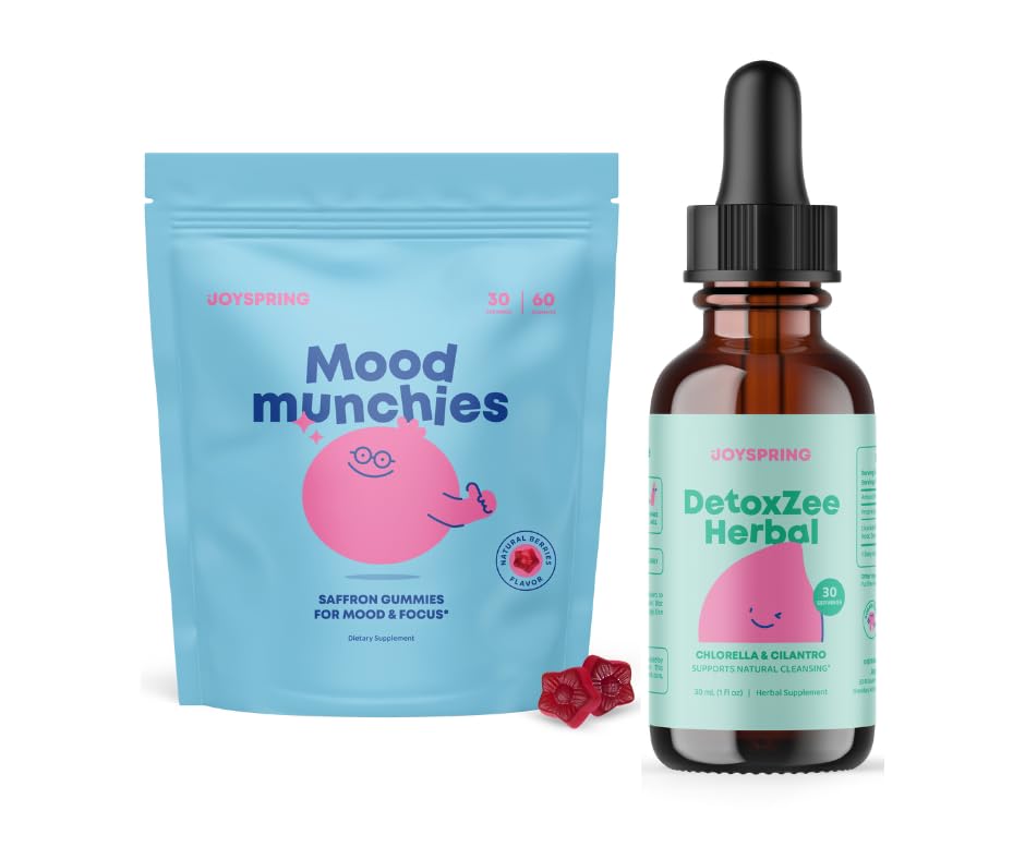 JoySpring Saffron Gummies og Herbal Detox og Rengøring for børn