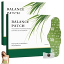 Japanese Herbal Balance Patch, Plant-Based Ingredients, Comfortable Adhesive Design, Easy Topical Use, 2 Boxes, 10 Patches (2)