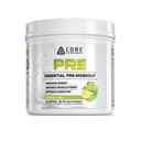 Core Nutritionals Essential Pre Workout | for Energy & Muscle Pumps | L-Citrulline & Beta Alanine | 200mg Caffeine | 30 Servings (Lemon Lime)