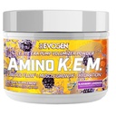 Evogen Amino K.E.M. - EAA & BCAA Powder Pump Volumizer (BCAAs Aminosyrer) Supplement for blodgennemstrømning, muskelvækst, & Hydration; 124; BlackBerry Lemonade (124; 30 Servere)