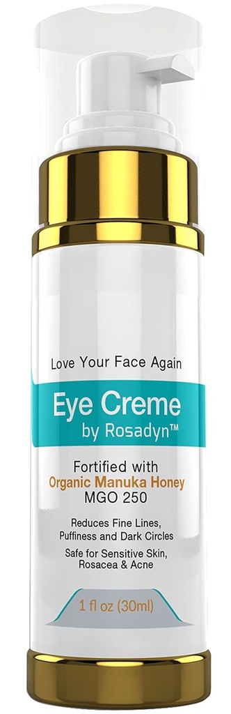 Eye Cream w / Manuka Honey MGO250 Reducerer Puffiness, Fine Lines og Dark Circles Mea124; Hydrating og Healing