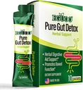 Pure Gut Detox - Colon Cleanser Detox Cleanse Gut Cleanse for kvinder Mænd med Senna, Cascara Sagrada, fordøjelsesenzymer, Probiotisk Blend og Prebiotic - Bloating og Forstoppelse Relief