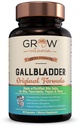 grow vitamin Original Gallblære Formel, Lavet w / Renset Bile Salte & Ox Bile fordøjelsesenzymer - Inkluderer omhyggeligt udvalgte fordøjelsesurter - 90 kapsler