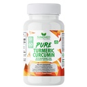 Pure Turmeric Curcumin Capsules (60 Caps) - All Natural Turmeric Supplement with 95% Standardized Curcuminoids - Powerful Turmeric Pills, Total Joint Support Tumeric Supplements