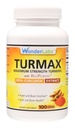 Wonder Labs Maximum Strength Turmeric wit BioPerine - 95% Curcumin Extract, Supports Heart, Brain, Bone, and Joint Functions - 100 Capsules