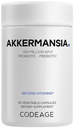 Codeage Akkermansia Synbiotic Supplement - 100 Million AFU Akkermansia Probiotic & Chicory Inulin Prebiotic - Chicory Root - 1 Capsule Per Serving - Non-GMO, Gluten-Free - 30 Capsules