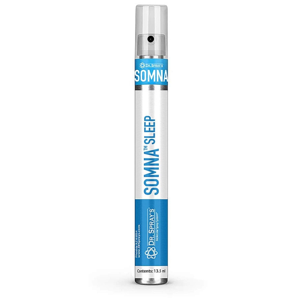 Dr. Spray's Somna Melatonin Spray - Spearmint Flavor, Non-GMO, 30-Day Supply