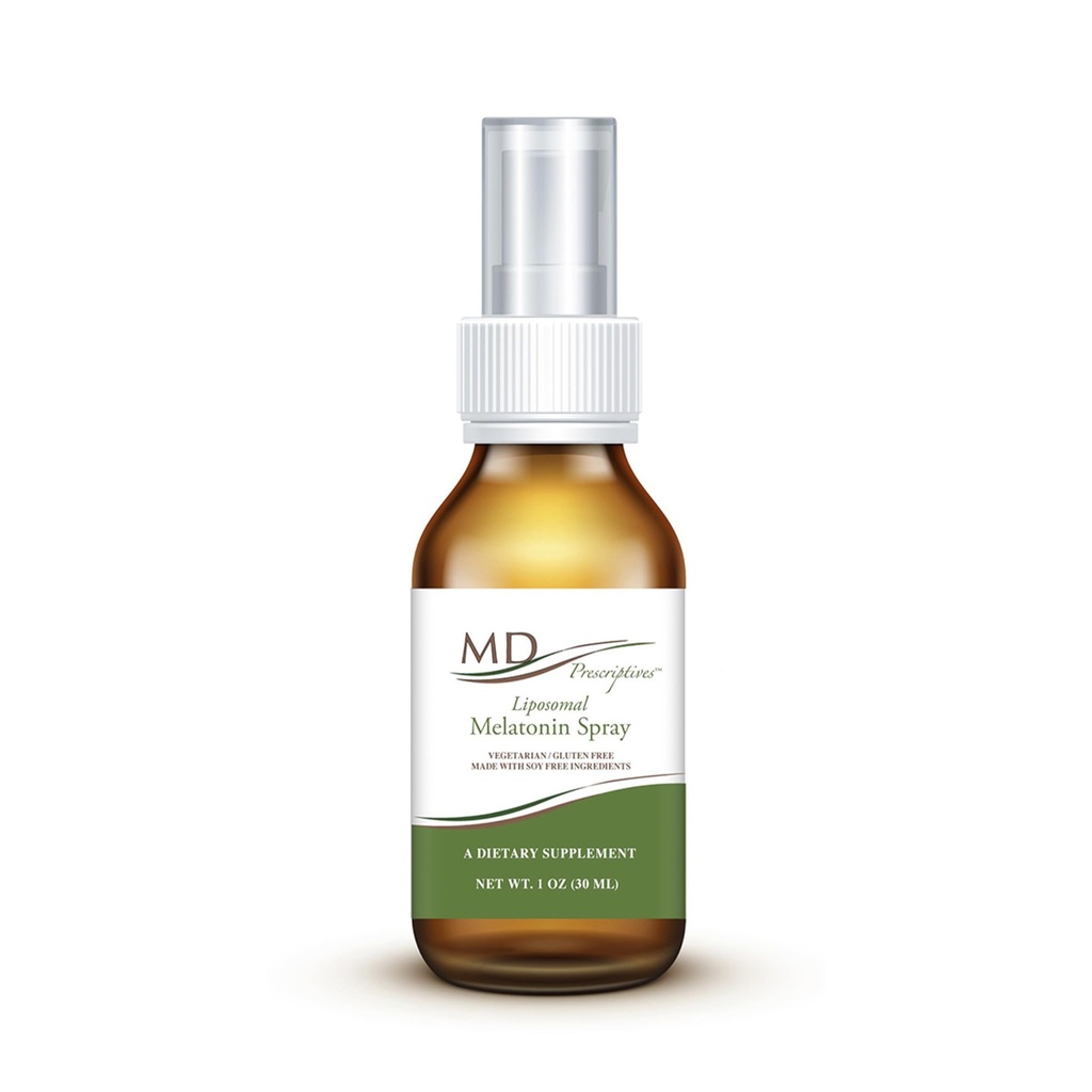 MD Prescriptives Liposomal Melatonin Dietary Supplement 3mg Spray - Enhanced Absorption to Help Encourage Restful, Regular Sleep - Suitable for Vegetarians - 75 Servings - 30 ml