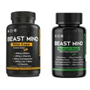 Beast Mind: Energy & Focus Power Pack - Caffeine, Ashwagandha + Nootropic Blend for Peak Performance