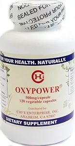 OxyPower by Chi 's Enterprise 500mg, 120 kapsler