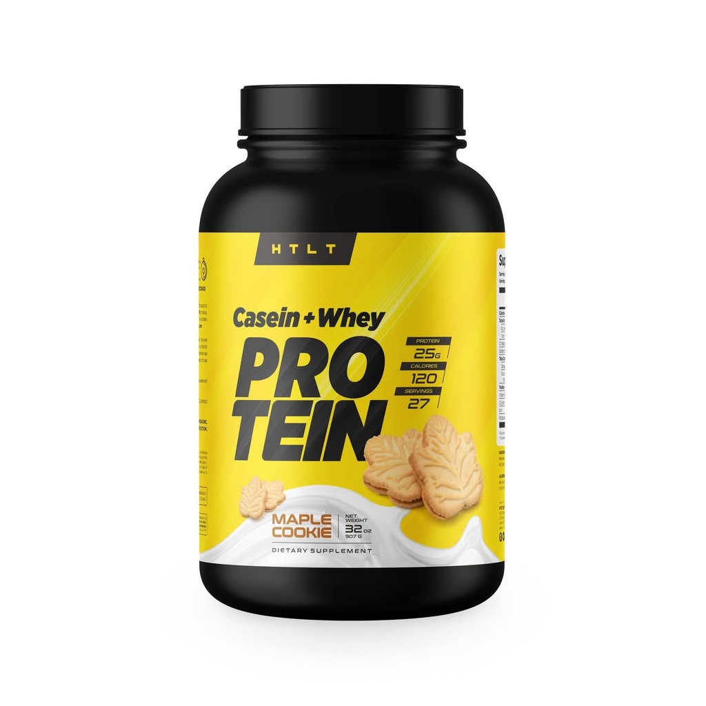 Casein + Whey Protein af HTLT-124; Whey & Casein Protein Shake Powder