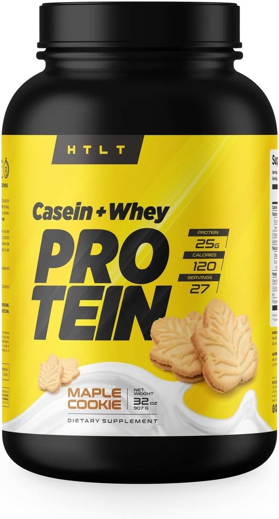Casein + Whey Protein af HTLT-124; Whey & Casein Protein Shake Powder