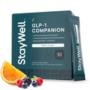 GLP-1 Constipation Support | Digestive, Gut Discomfort GLP Symptom Relief | Akkermansia, Probiotic, Prebiotic Microbiome Support for Digestive Balance, Regularity & Bloating Relief - Berry Citrus 30ct