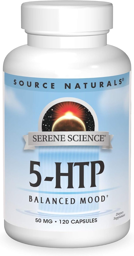 Source Naturals Serene Science 5-HTP 50 mg - 120 Capsules