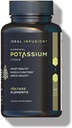 Spændingselementer Kalium Citrate 1430mg - Heart & Nyre Health, Electrolyte Balance, Nerve funktion - Elementært kalium 500mg (240 kapsler) Vegan