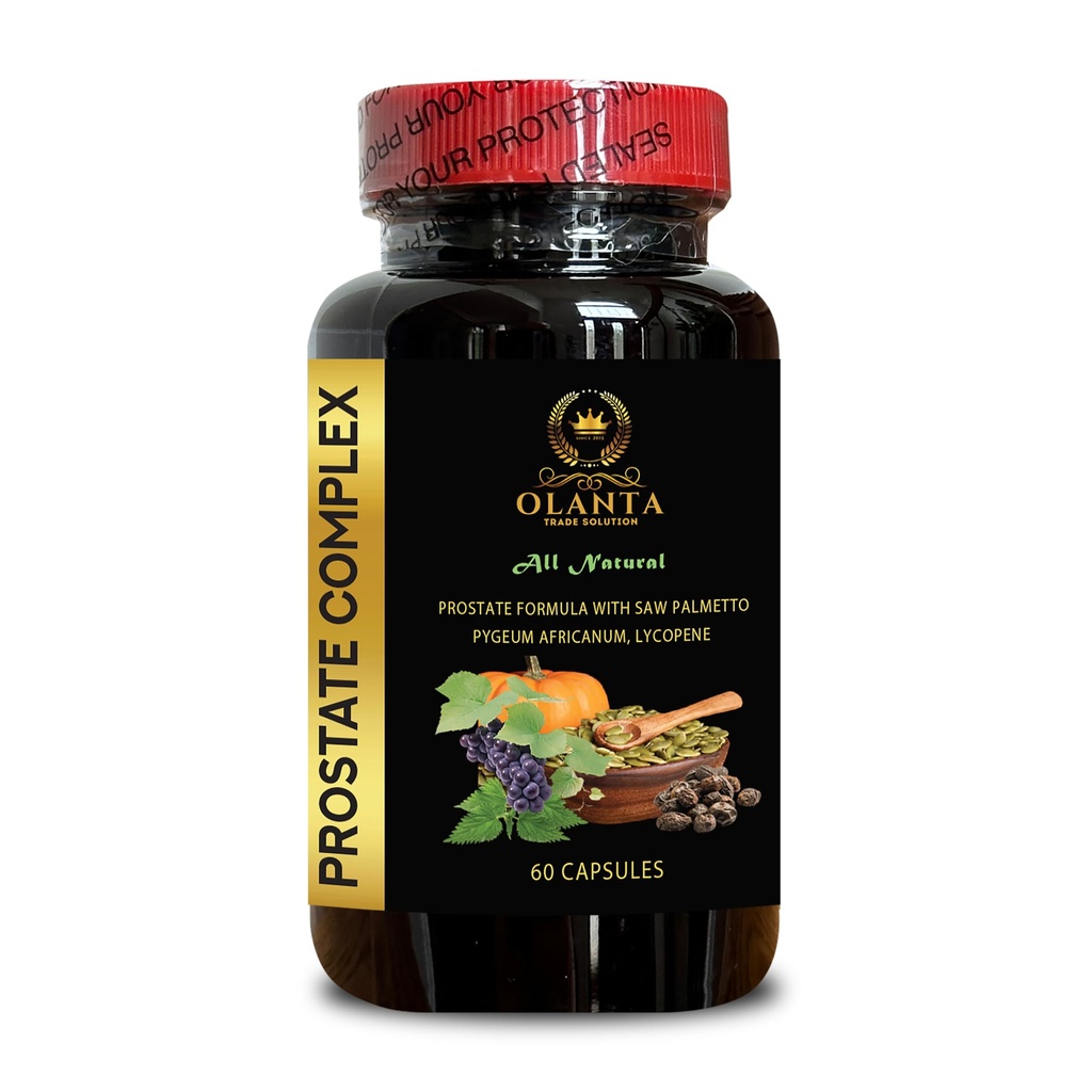 Prostate Defense Supplements for Men - Prostate Complex for Men - Natural Prostate Support, Support for Urinary Healthy, Prostate Healthy Regimen - 1 Bottle