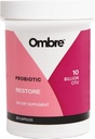 Ambre Gendanne Probiotika for kvinder, Daglig Gut sundhed supplement til Vaginal, fordøjelsesbesvær, urinveje, & immunforsvar, 10 Millioner CFU, Shelf- Stable, 30 Servere