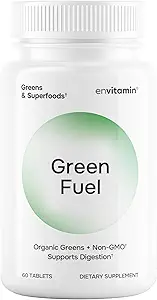 Grøn Fuel Organic Green Tablets - Økologisk Grønne, Frugt og Grøntsager Blend