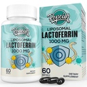 Liposomal Bovine Lactoferrin 1000 mg - Højere Absorption - til Iron Absorption & immunfunktion Lactoferrin Kosttilskud til voksne, 60 Softgels